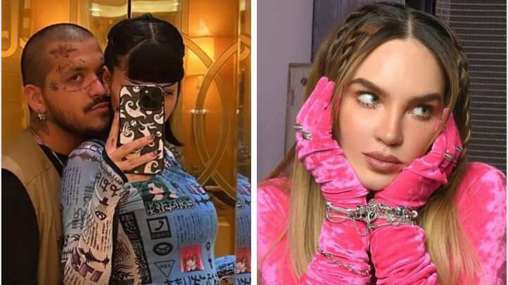 La reacción de Belinda a la noticia de que Nodal ya es papá