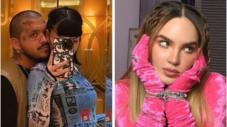 La reacción de Belinda a la noticia de que Nodal ya es papá