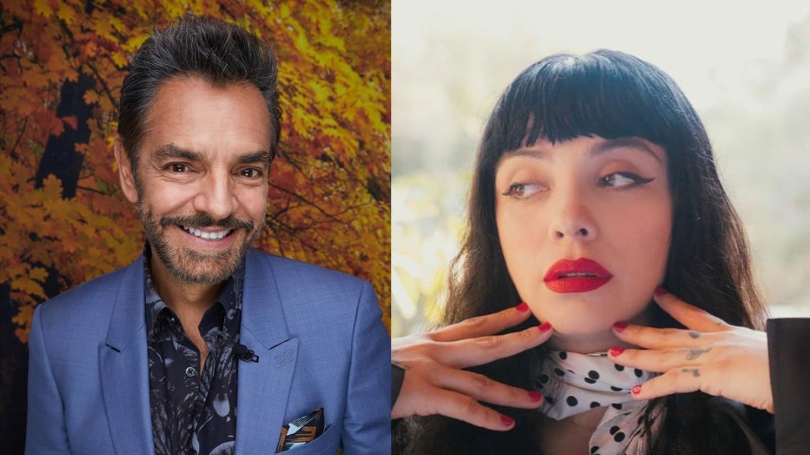 Eugenio Derbez y Mon Laferte