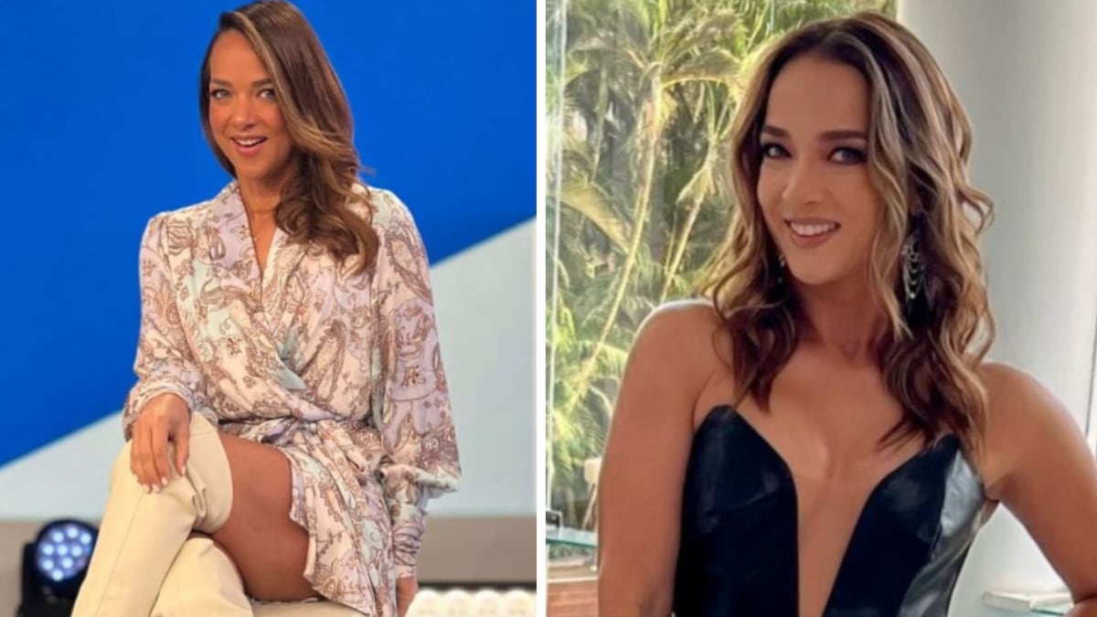 Adamari López en botas altas