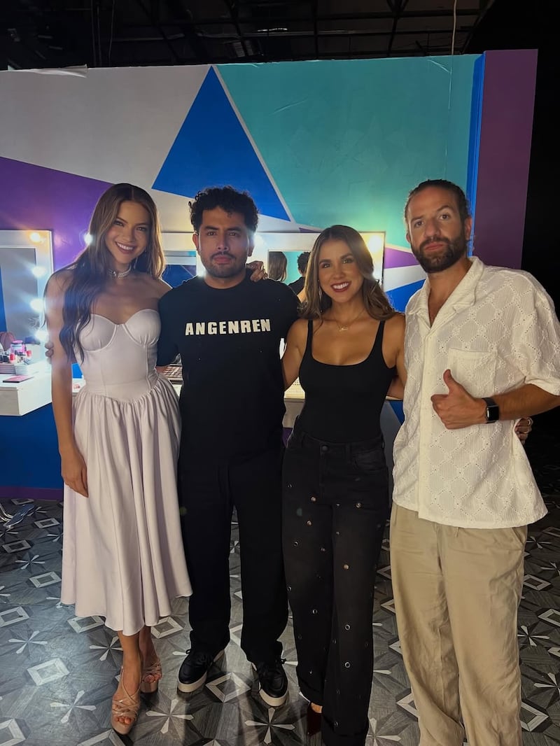 Mara Topic, Bastián Napolitano, Nexar Gómez y Andy Suzuki