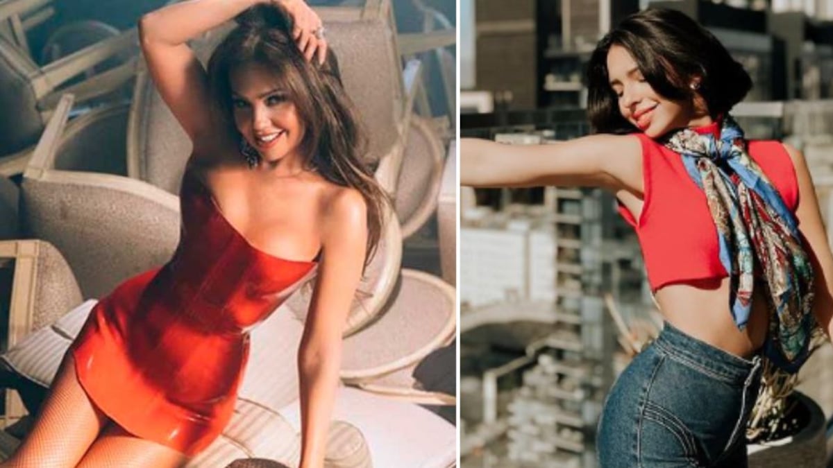 Looks con los que Ángela Aguilar presume su mini cintura al estilo de Thalía