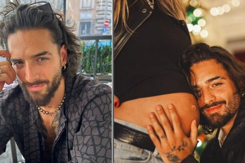 Maluma presume sus primeros 15 días como papá y derrite de amor a la tocaya de su bebé, Paris Hilton