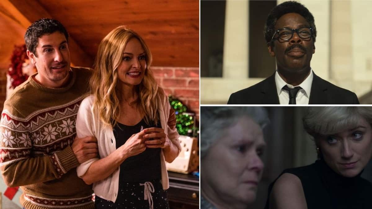 Escenas de Mejor Navidad, ¡imposible!, The Crown 6 y Rustin