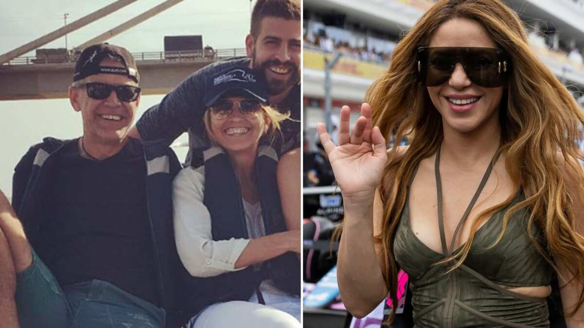 Shakira padres de Piqué