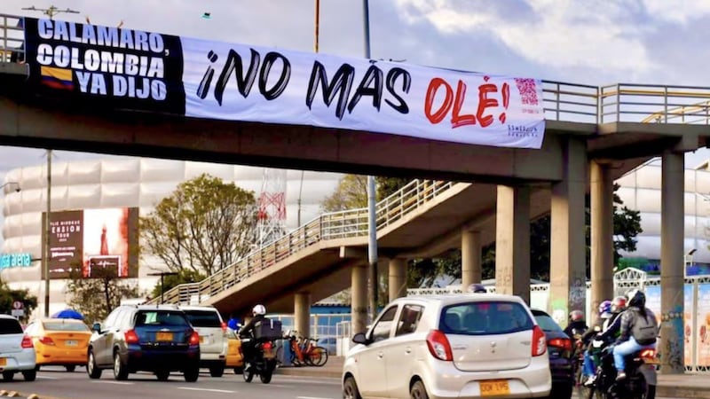 Mensaje de Esmeralda Hernández a Andrés Calamaro (Redes sociales)