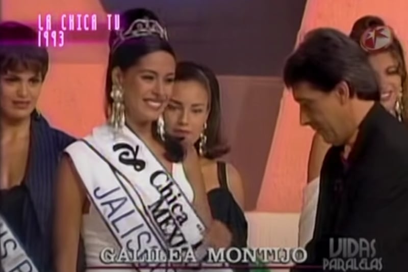 Galilea Montijo fue una digna representante de Jalisco en 1993