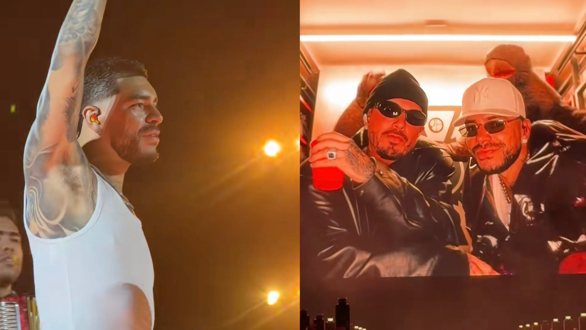 Ryan Castro en su concierto en el Atanasio Girardot