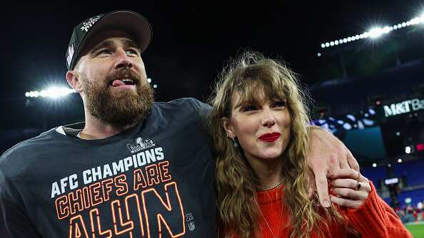 Travis Kelce y Taylor Swift