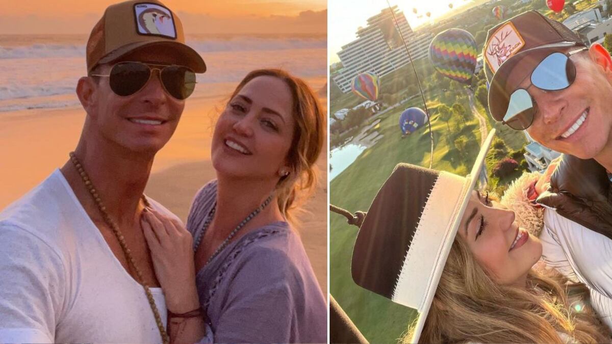 Erik Rubín le dedicó un romántico mensaje a Andrea Legarreta por su cumpleaños