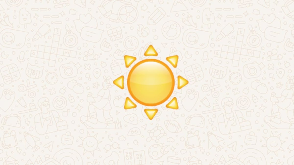 El emoji de sol puede representar varias cosas diferentes