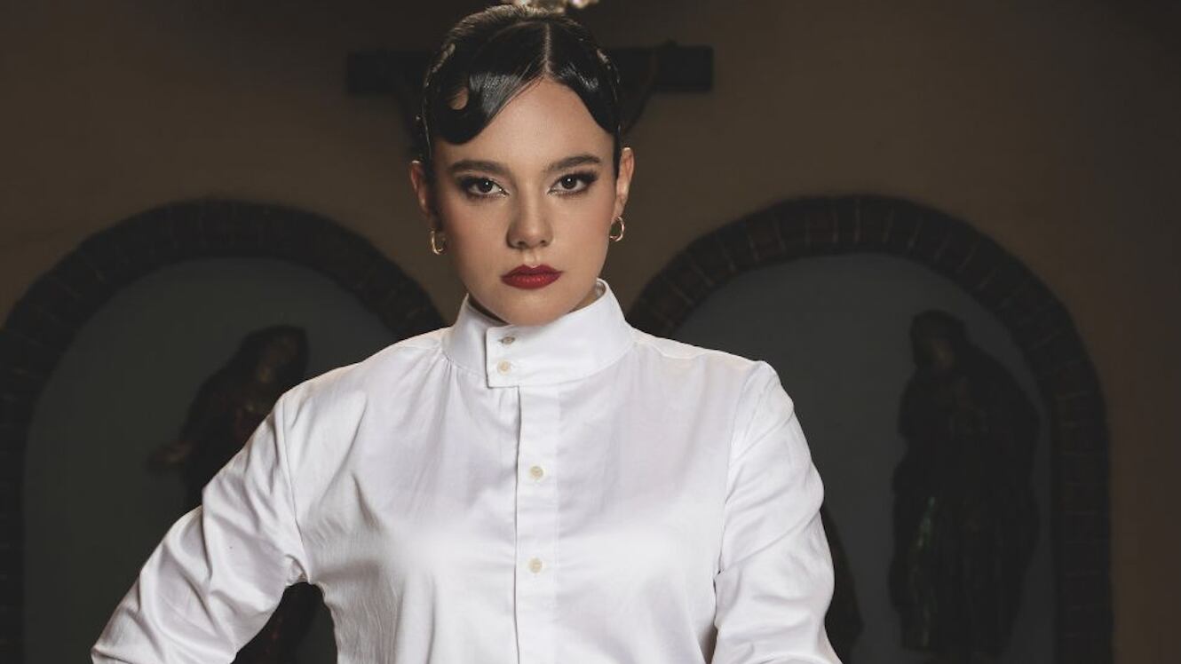 Camila León, candidata a Reina de San Francisco de Quito