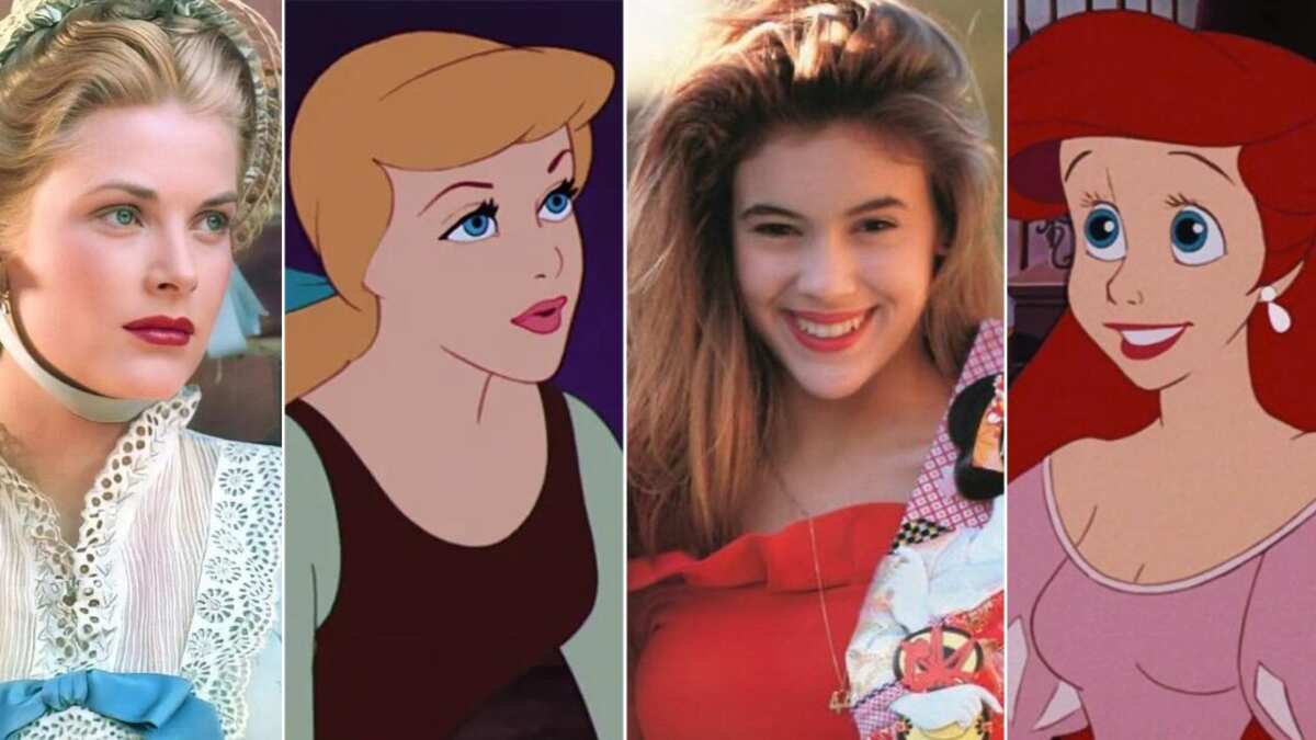 Alyssa Milano y Grace Kelly inspiraron a Ariel y Cenicienta respectivamente