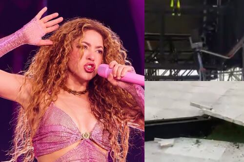 VIDEO| ¿Cómo quedó el escenario para el concierto de Shakira en Medellín que obligó a cancelar el evento?