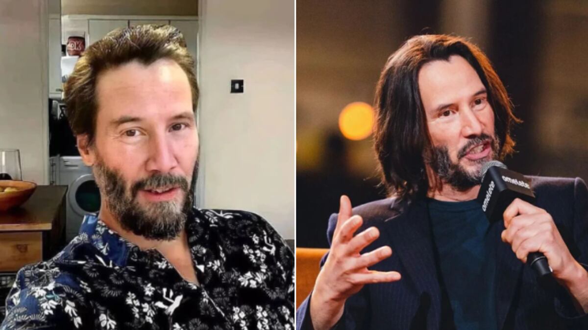Keanu Reeves es de los más guapos de Hollywood.