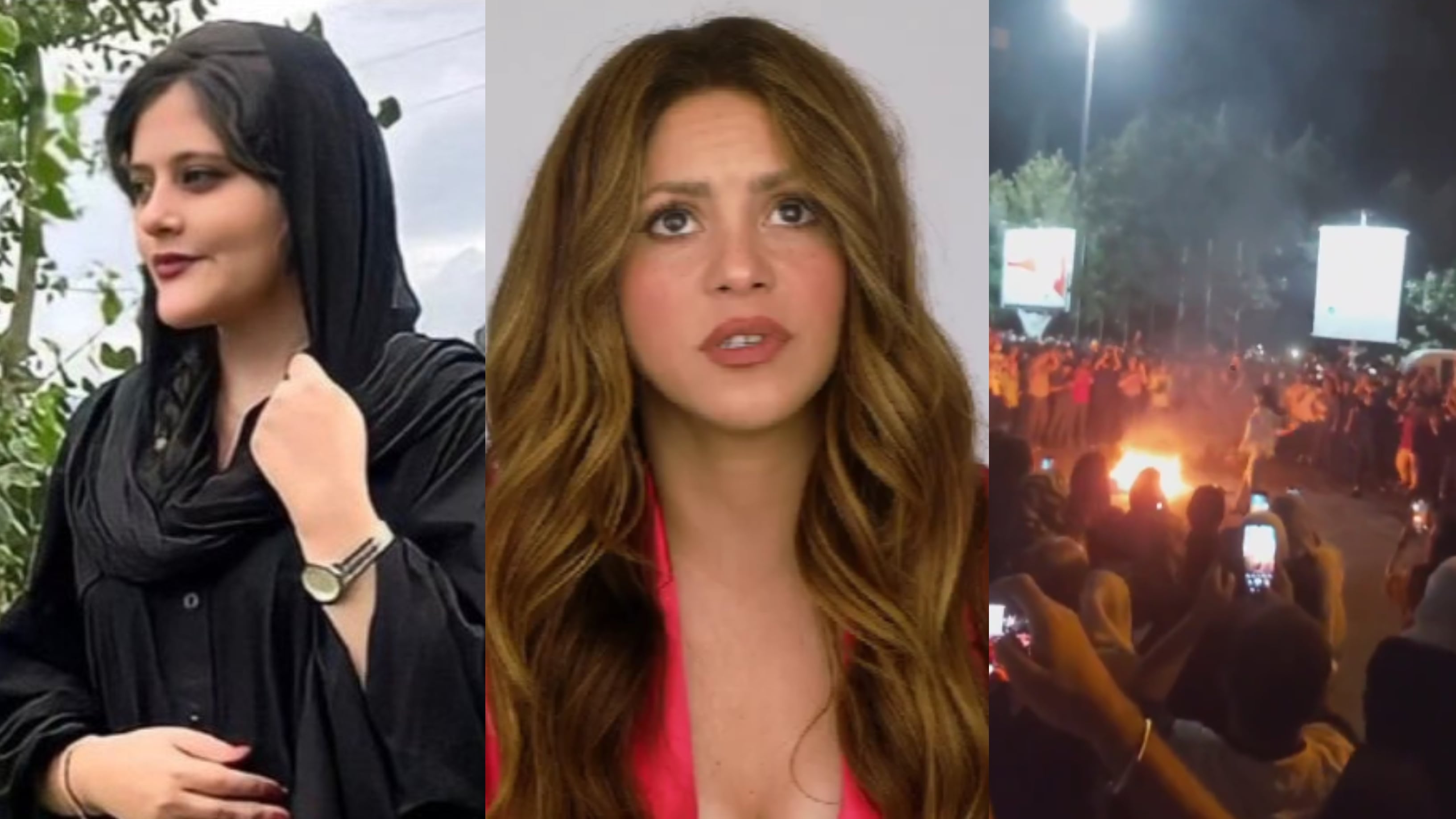 Iraníes llenan las redes sociales de Shakira con peticiones de ayuda para el caso de Mahsa Amini