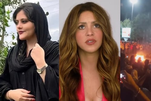 Iraníes no temen arriesgarse y suplican a Shakira que las apoye en la lucha por su libertad