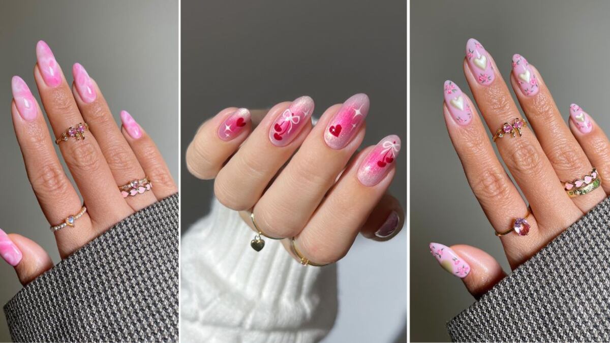 Las uñas en rosa son infalibles para triunfar en San Valentín