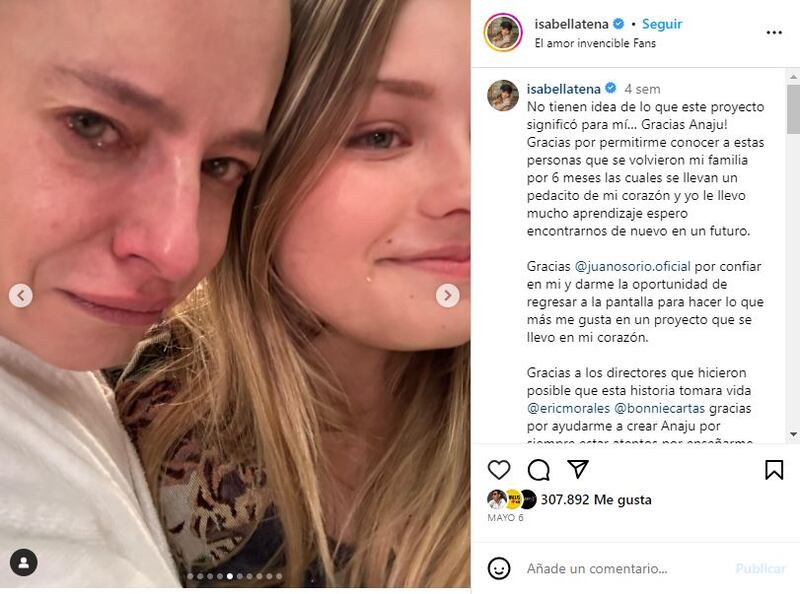 El elenco de 'El amor invencible' se volvió una familia durante el rodaje