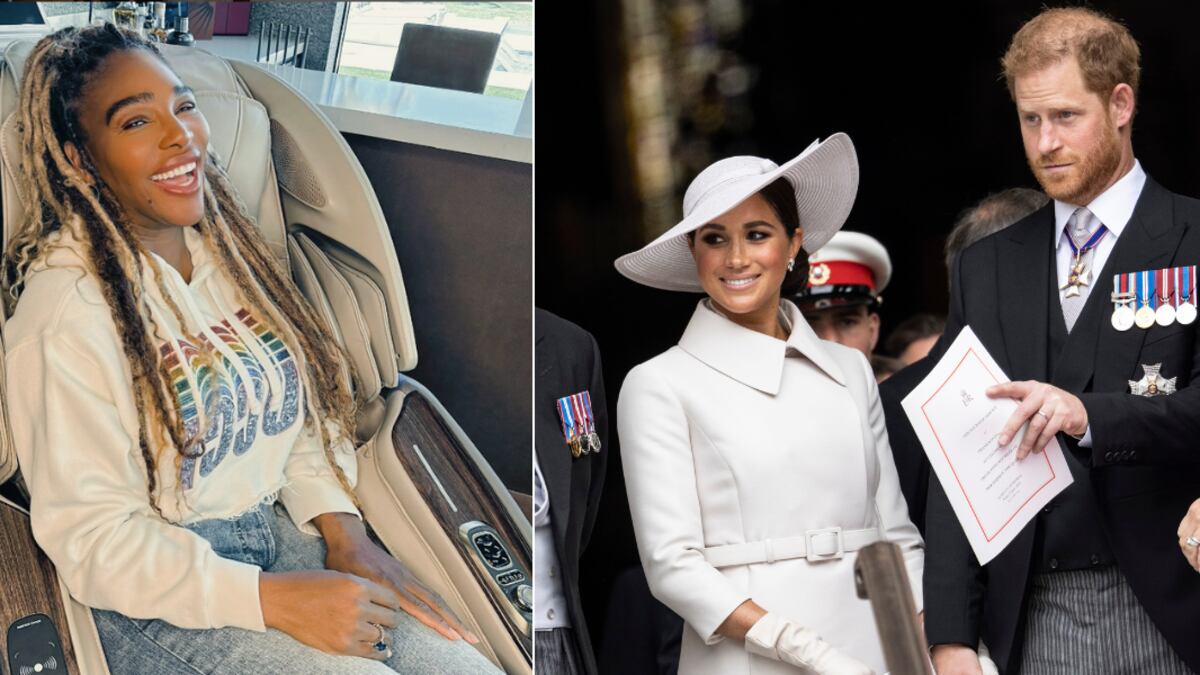 Serena William / Meghan Markle / Príncipe Harry