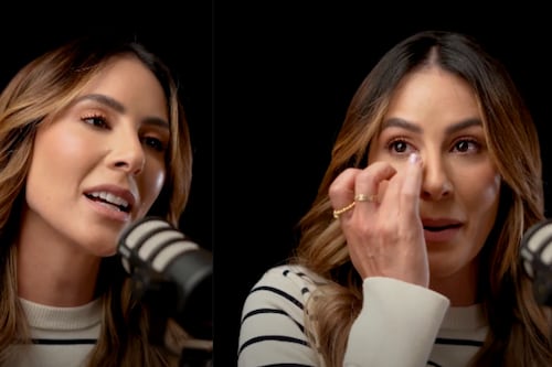 Carolina Soto confesó que ser querido padece un tumor en su cuello, “lo que he llorado no está escrito "