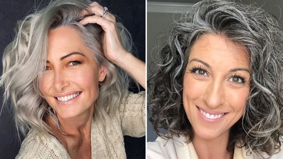 Matizar las canas de forma natural