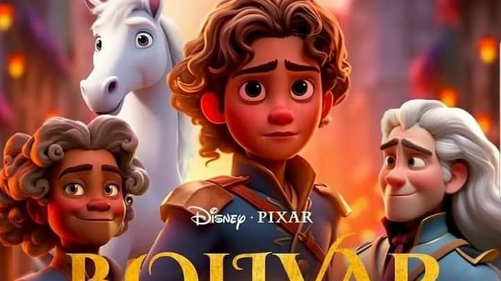 Imagen creada con IA de "Simón" de Disney