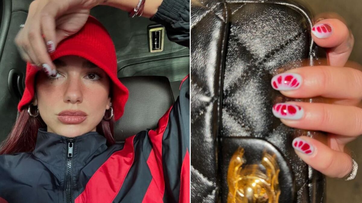 Las 'tie-dye nails' son la tendencia del verano que se llevará en otoño, según Dua Lipa