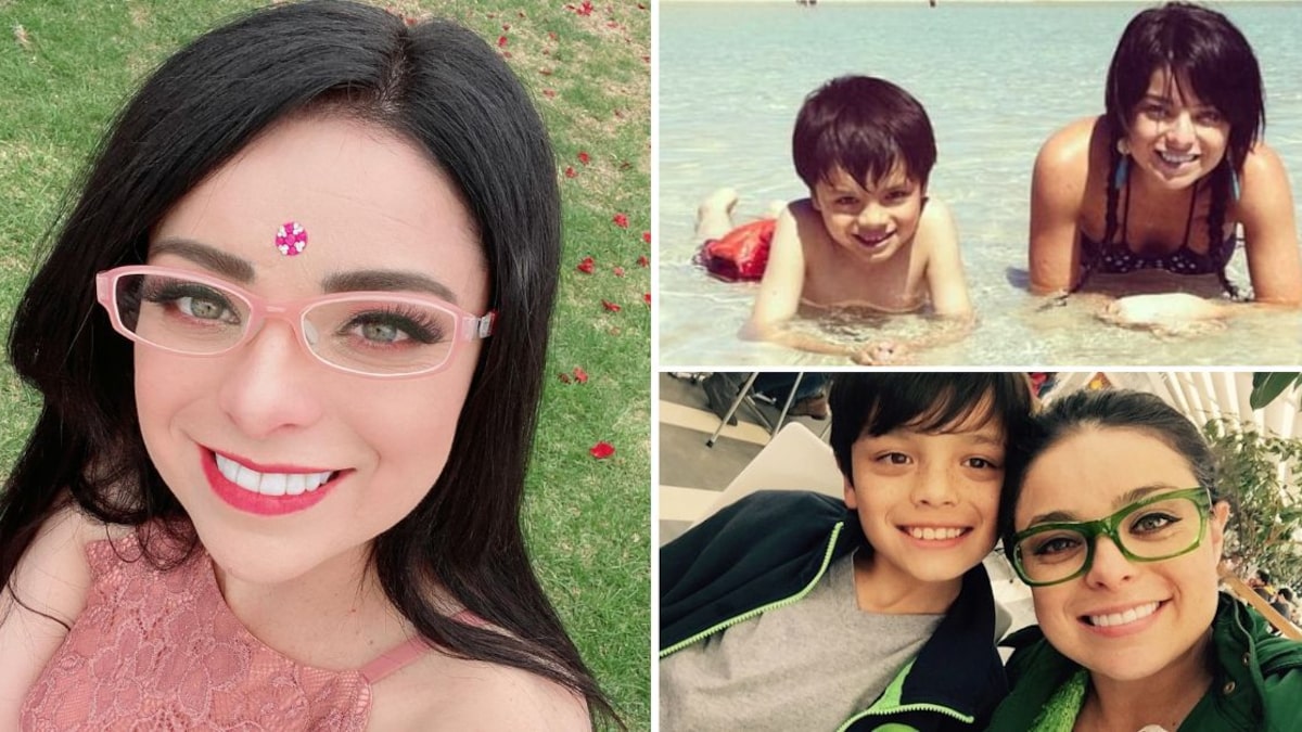 Violeta Isfel dio a luz a su único hijo en diciembre de 2003