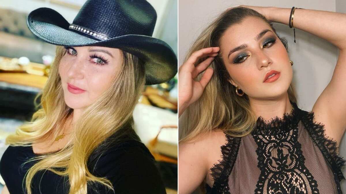 Alicia Villarreal y Melanie Carmona: Pese a su gran parecido, madre e hija brillan con estilo propio.