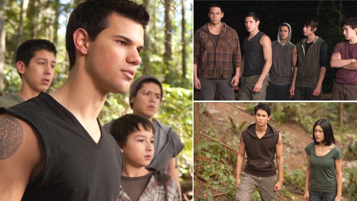 Fotos de los hombres lobo de la saga 'Crepúsculo'