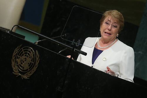 “Tiene nuestro apoyo”: con felicitaciones confirman a Bachelet como Alta Comisionada de Derechos Humanos de la ONU