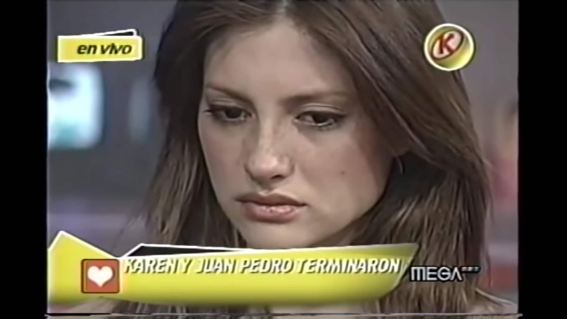 Quiebre entre Karen Bejarano y Juan Pedro en "Mekano"