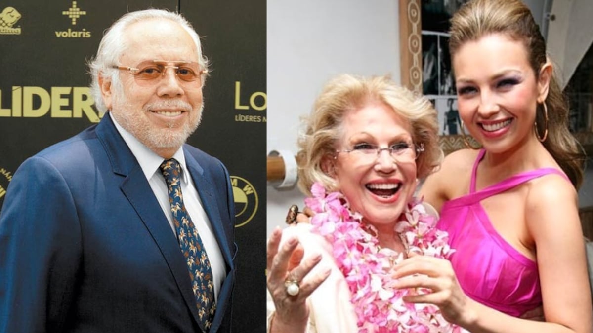 Thalía y Luis de llano