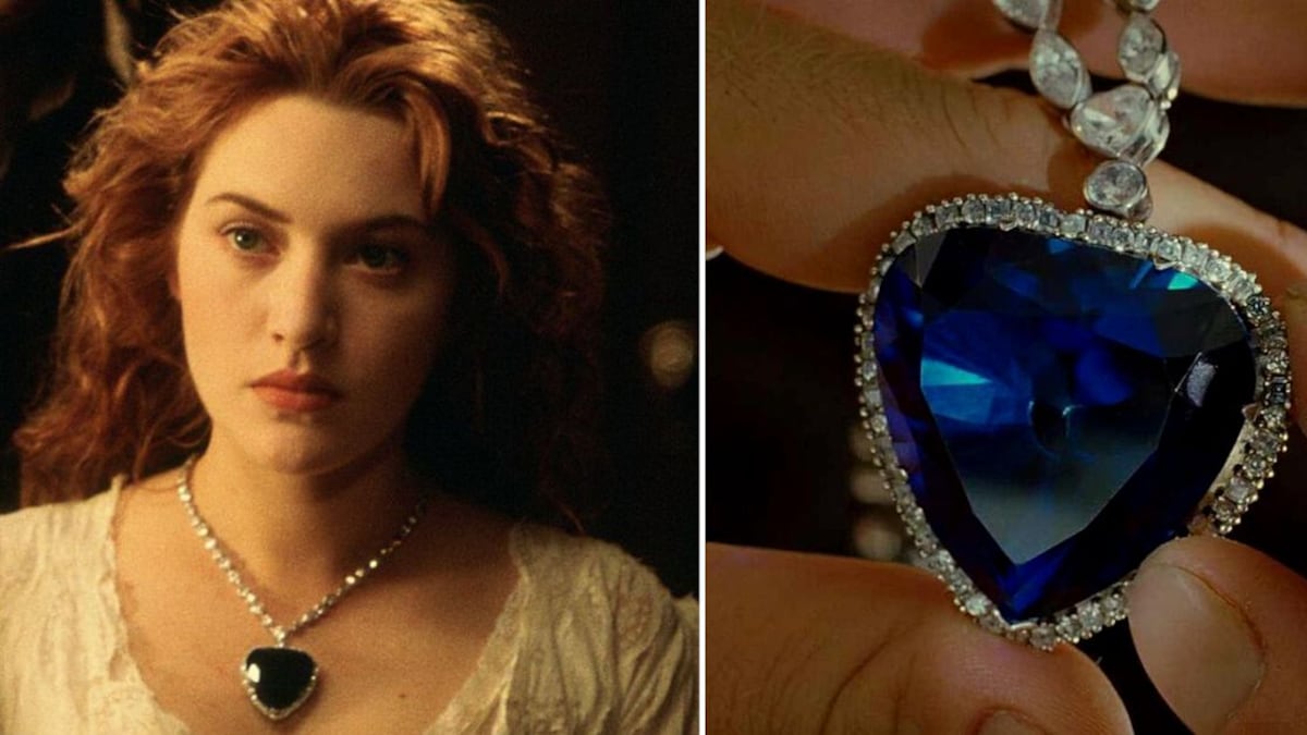 El "Corazón del mar" es el detonante de la historia de la película 'Titanic'