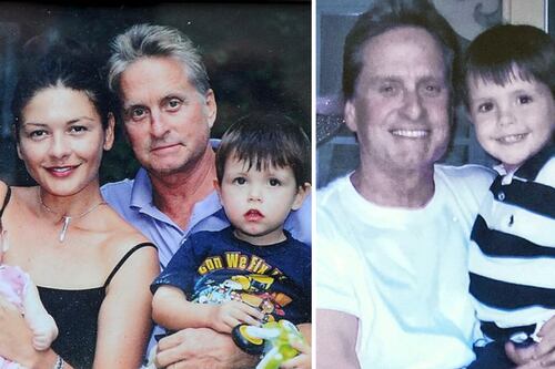 Así luce actualmente Dylan, el hijo de Catherine Zeta-Jones y Michael Douglas: es un galán