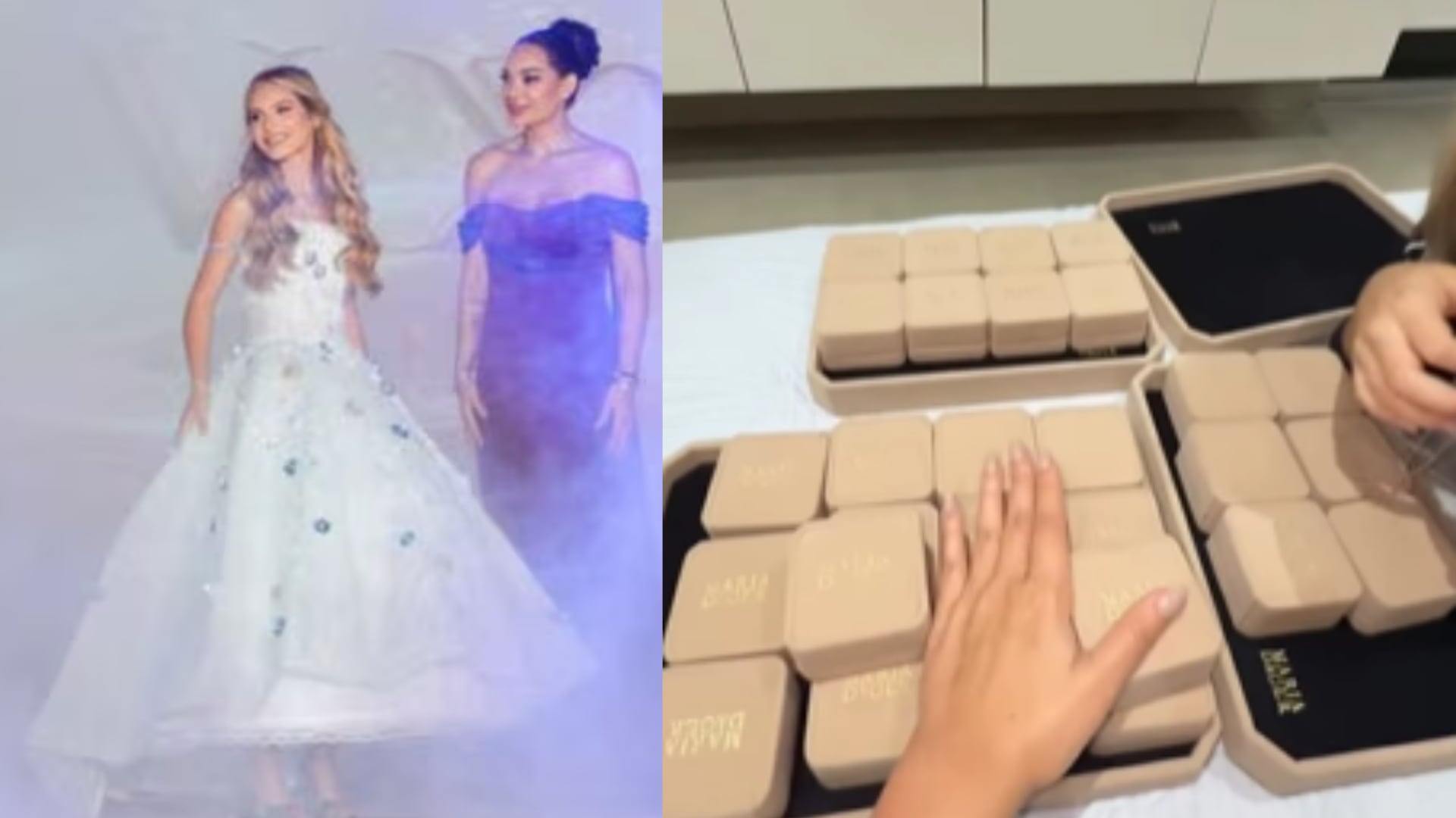 Andrea Valdiri regalará las esmeraldas que le sobraron de los 15 de Isabella