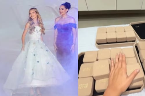 A Andrea Valdiri le sobraron esmeraldas de la fiesta de su hija y se las regalaría a sus seguidores