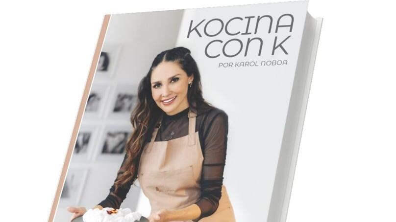 El libro de recetas de Karol Noboa que incluye vivencias personales.