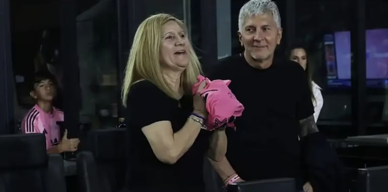 Así fue la última aparición del padre de Messi antes de preocupar por su salud
