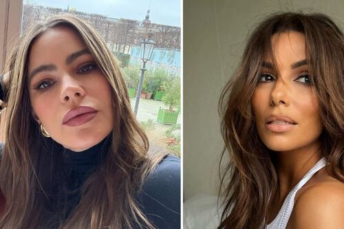 Sofía Vergara y Eva Longoria lucieron el mismo vestido negro: ¿quién lo llevó mejor?