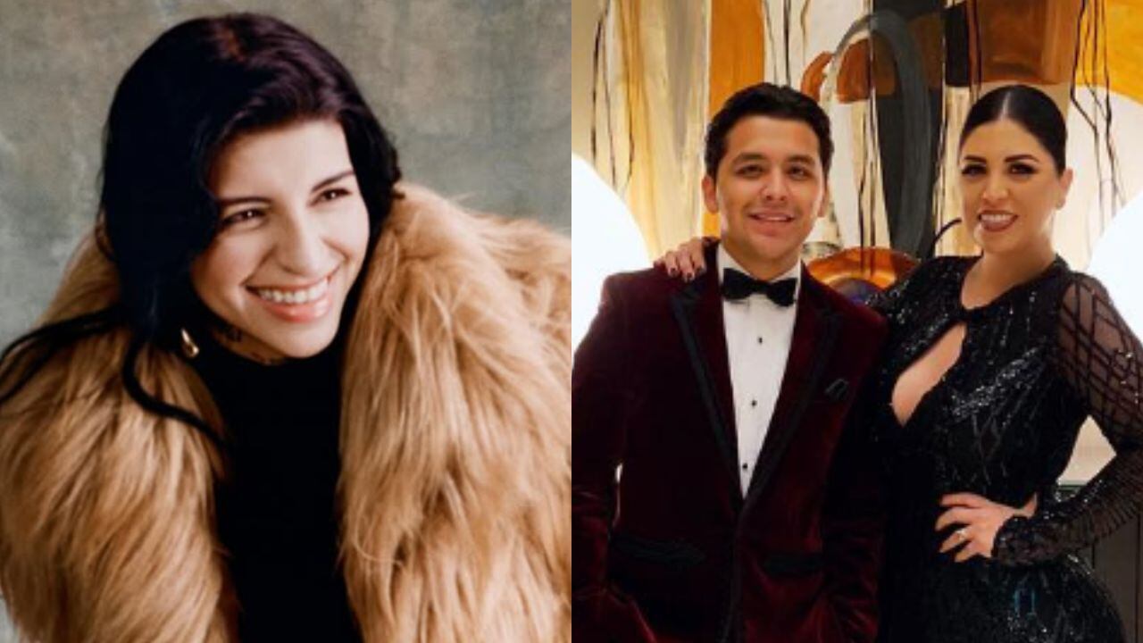 Cazzu, Christian Nodal y su mamá