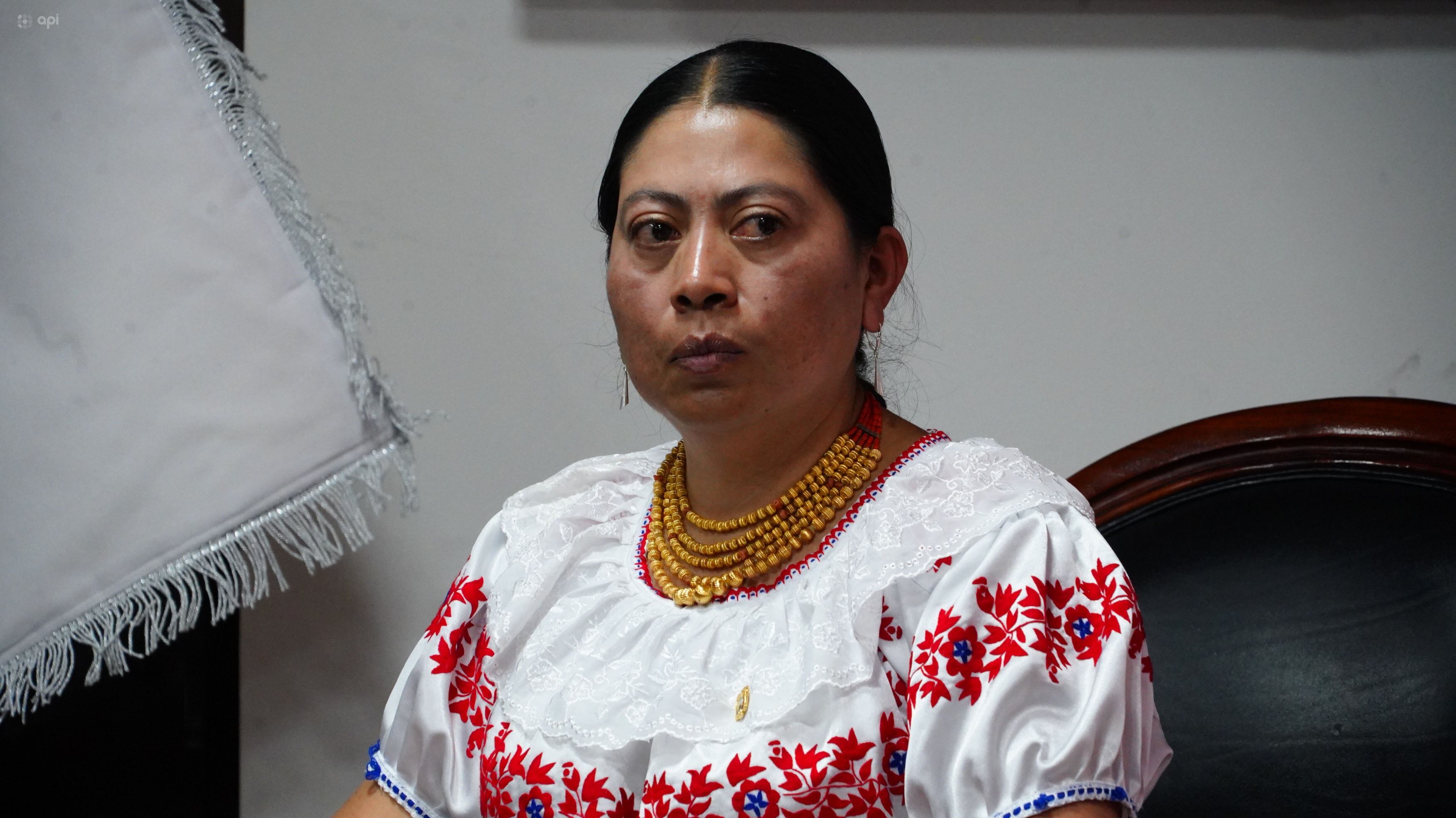 Inés Díaz, candidata vicepresidencial