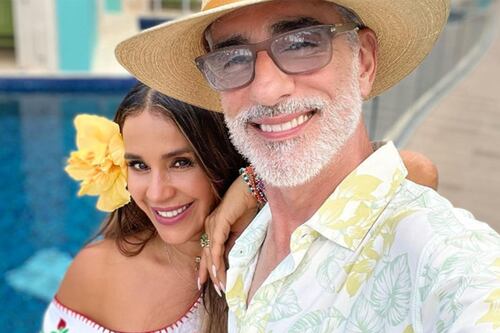 “El viejito Papa Noel y la bruja”: así parecen Miguel Varoni y Catherine Siachoque según usuarios