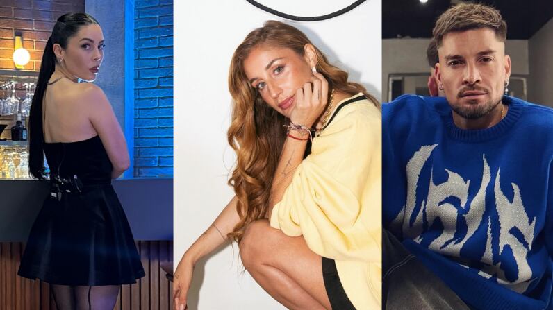 Daniela Aránguiz, Dani Castro y Luis Mateucci | Fuente: Instagram @danyaranguizf @ladanicastror @luis_mateucciof