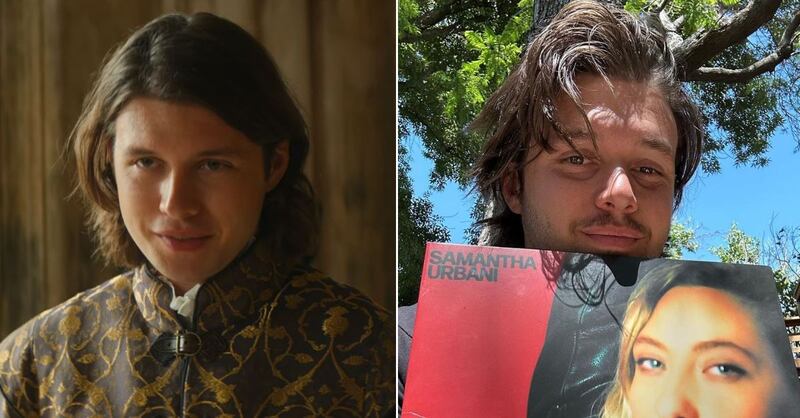 Nick Robinson en 'Damsel' y en la vida real