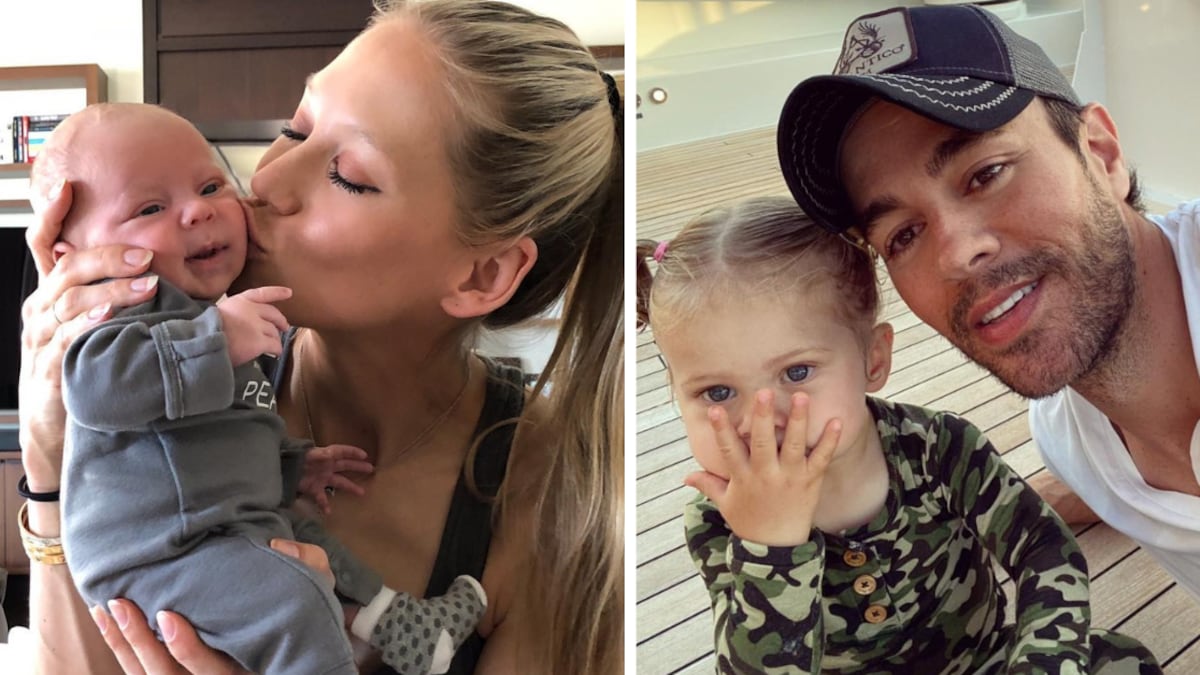 Fotos de los hijos de Enrique Iglesias y Anna Kournikova