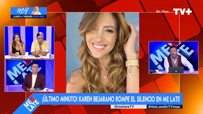 Karen Bejarano se refirió a su crisis de ansiedad en conversación con "Me Late"