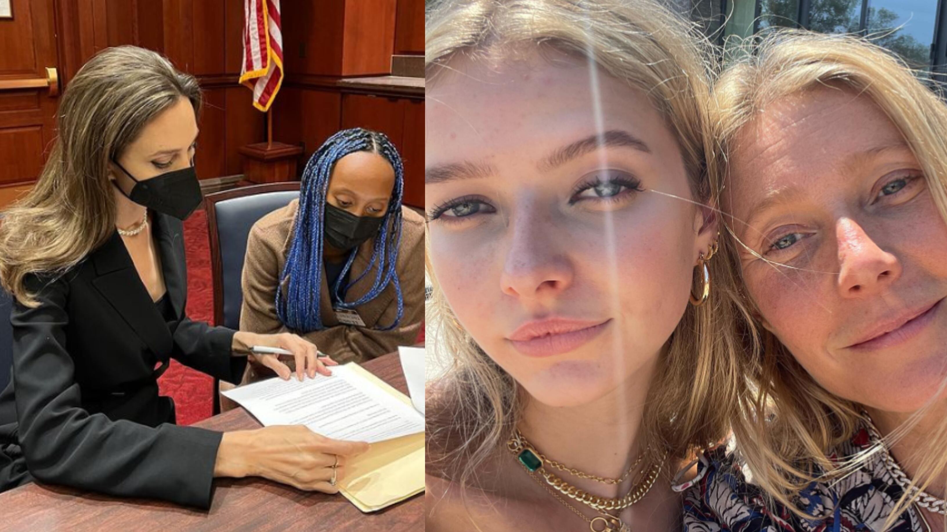 Angelina Jolie y otros famosos han criado a sus hijos conscientes