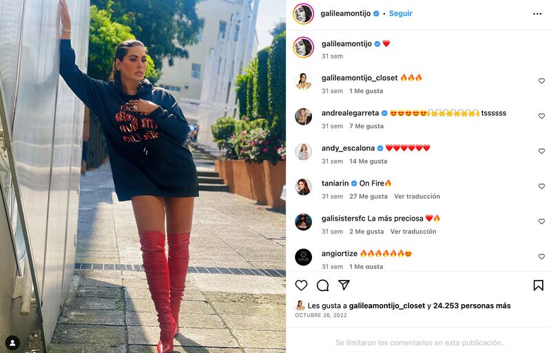 Galilea Montijo looks.